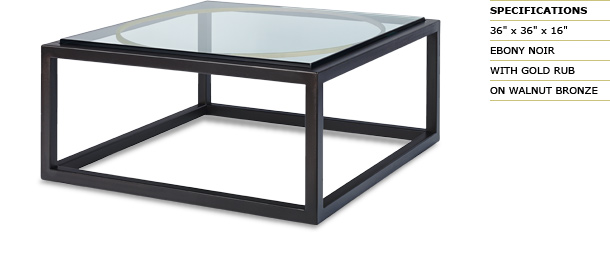 Circle Square Party Coffee Table